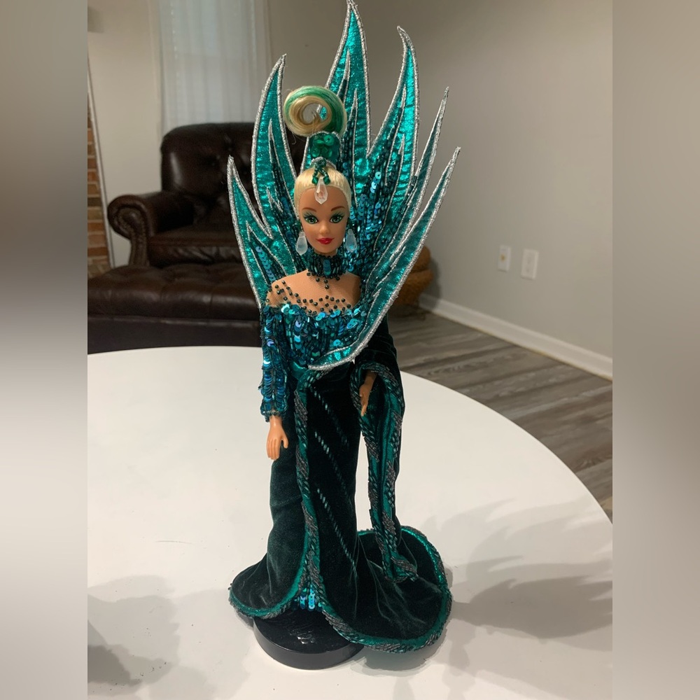 Bob Mackie 1992 Neptune Fantasy Barbie Doll Princess of Seven Seas Stunning Art